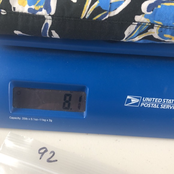 LZara Floral Mini Dress/black/ Blue medium - Picture 7 of 7